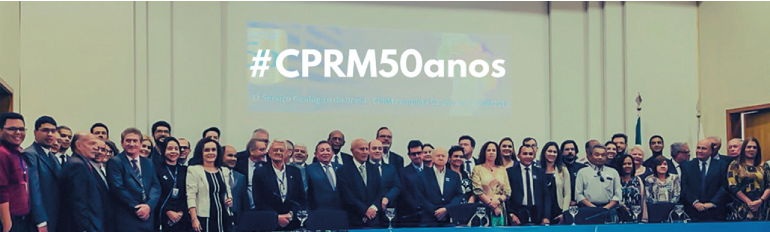 CPRM comemora 50 ano...