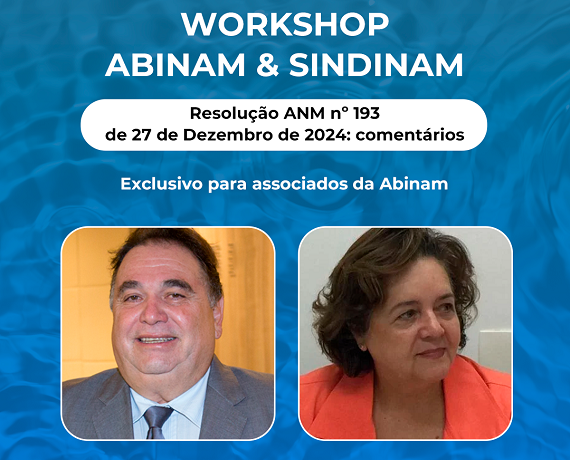 Workshop sobre a Resolução ANM nº 193/2024: Entenda as novas diretrizes do setor